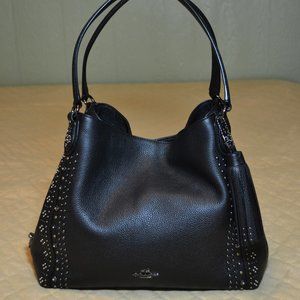 Stunning Coach Bandana Rivet Turnlock Edie 31
